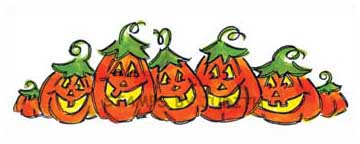 O-94-HK Jack-o-Lantern Border